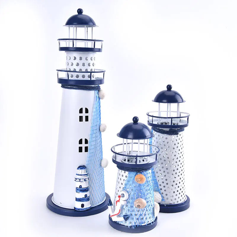 Nautical Ocean Flashing Lighthouse