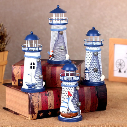 Nautical Ocean Flashing Lighthouse