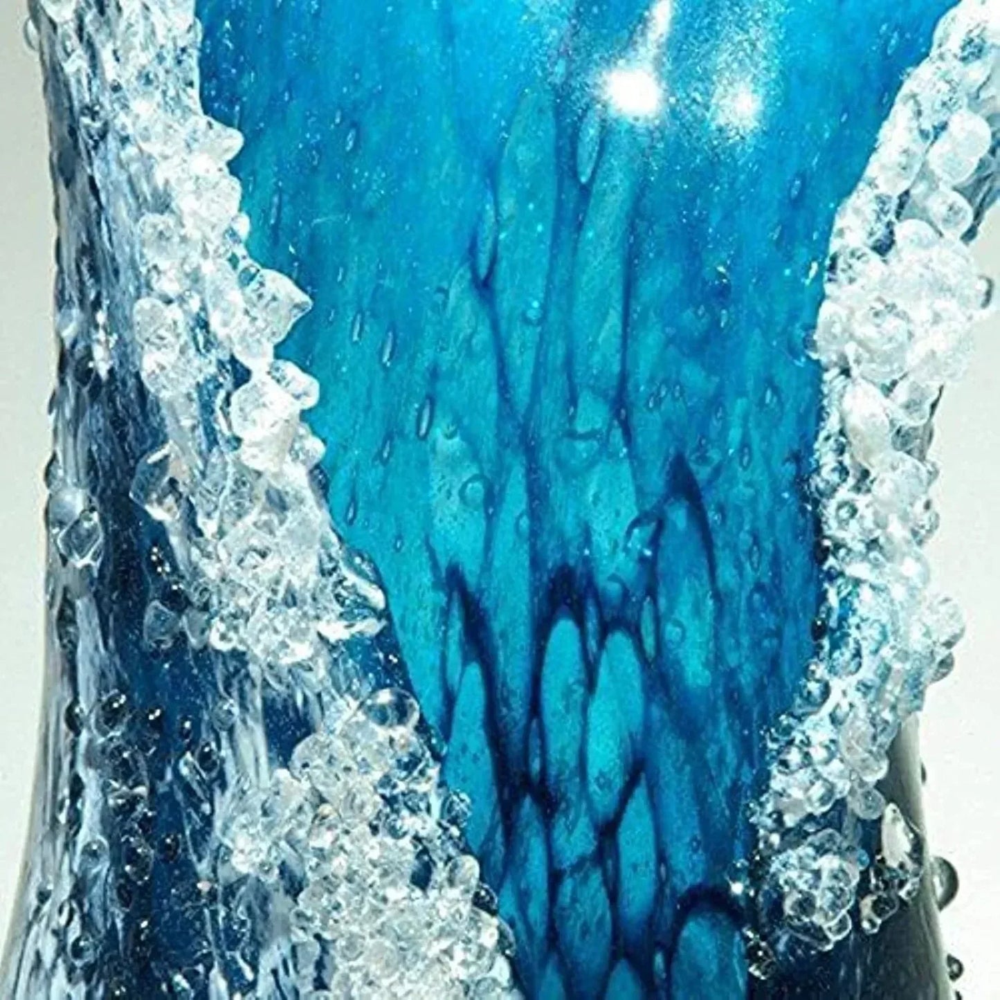 New Arrival Ocean Wave Vase Handmade Resin Art