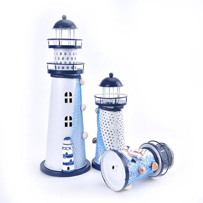 Nautical Ocean Flashing Lighthouse