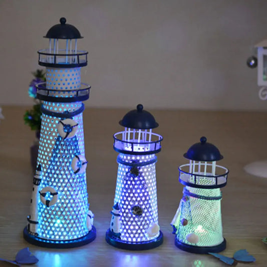 Nautical Ocean Flashing Lighthouse