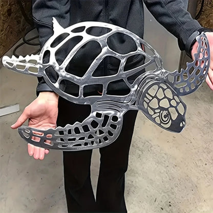 Exquisite Metal Sea Turtle Wall Art