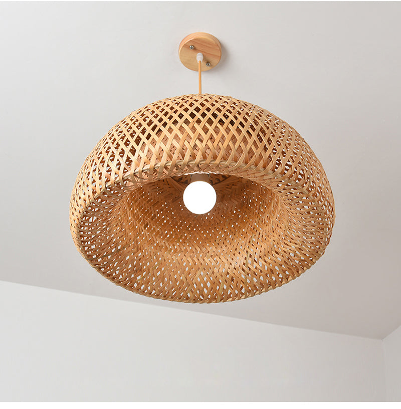 Hand Knitted Style Weaving Hanging Lamps