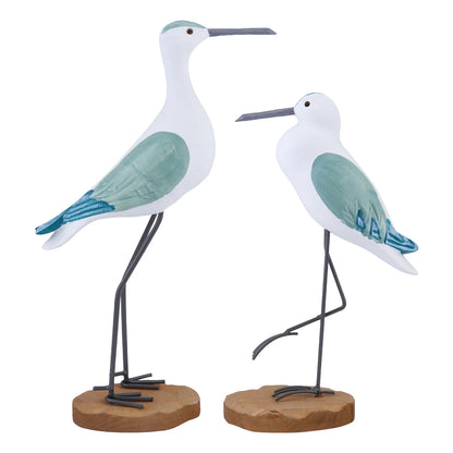 Seagull Bird Wooden Statue