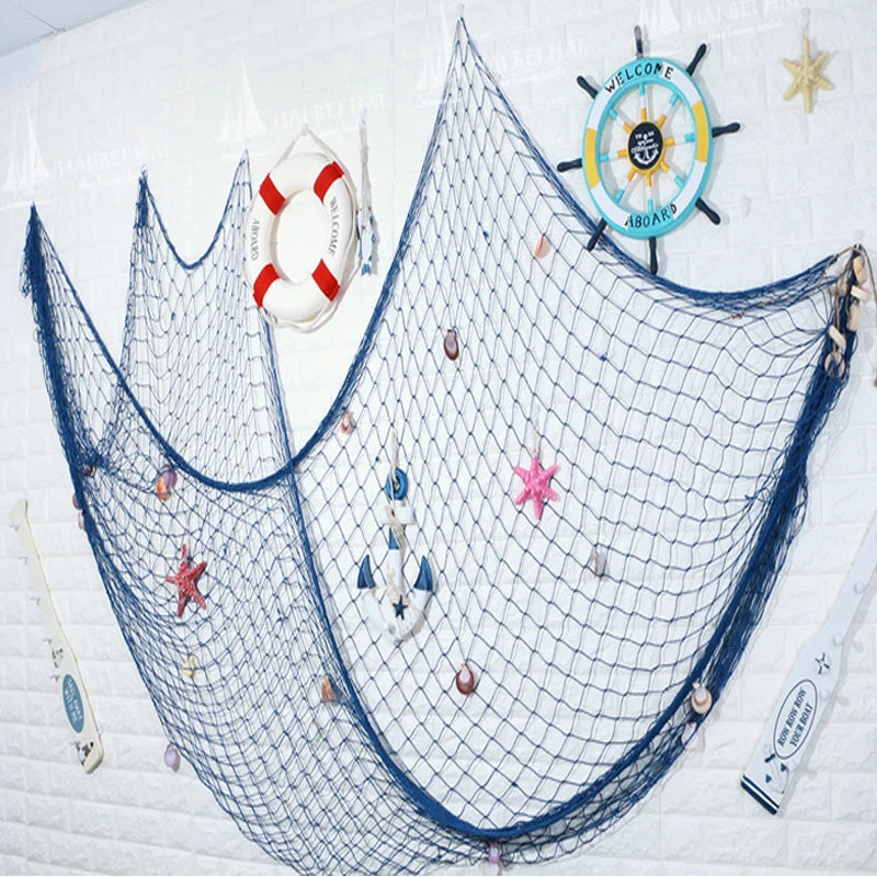 Decorative Fish Net Under The Sea