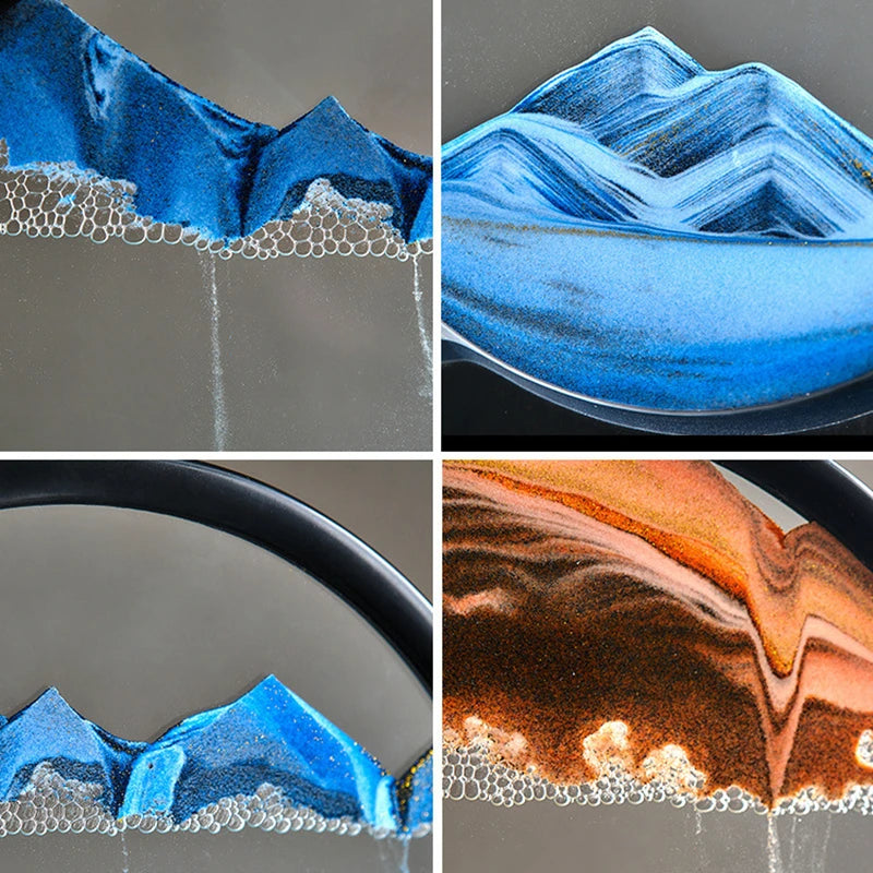 Captivating 3D Moving Sand Art